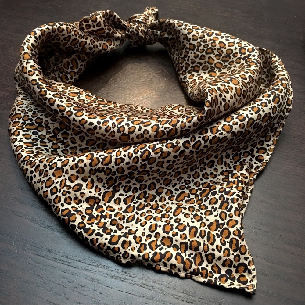*SOLD* AQUA | 100% Silk Square Scarf